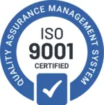 ISO 9001 certified quality management